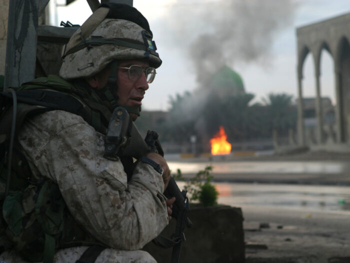 Operation Phantom Fury U.S. Marine Corps Staff Sgt. Scott Parry,
